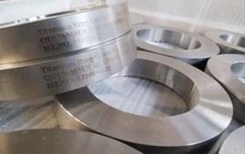 Titanium forging ring